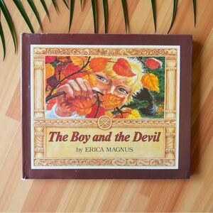 Vintage The Boy and the Devil by Erica Magnus – Hardcover 1980s Children’s Book